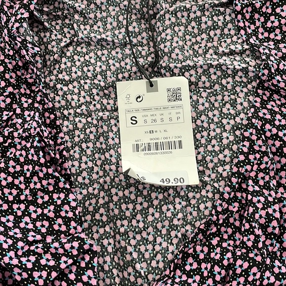ZARA floral jumpsuit dress NWT$49.90 - Picture 2 of 4